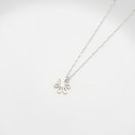 【Angel & Me】Cute Daisy Flower s925 sterling silver necklace Birthday gift, , large