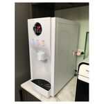 【麗水生活】豪星 HM190 型 冰冷熱飲水機 -桌上型-白-彩黑 搭載RO5道過濾設備, , large