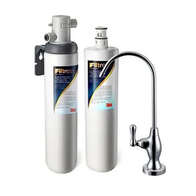 【3M 好水】3M S004淨水器特惠組【本組合共含原廠鵝頸頭+基本安裝+2支濾芯】4人以上家庭適用