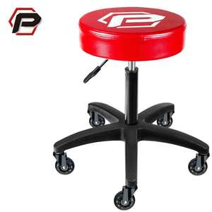 [寶力優 Powerbuilt] 升降移動工具椅 氣壓升降舒適工作椅 車庫旋轉工作椅 美容椅/240250