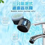 GS MALL 台灣製造 Neoperl 三分氣泡式過濾省水閥 3031 水龍頭 外牙型 水波器 過濾器 節水器 省水器, , large