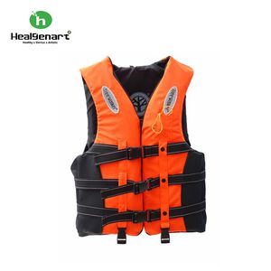 Reflective Life Vest with Whistle S