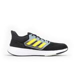 Adidas EQ21 Run 男 慢跑鞋 運動 休閒 避震 透氣 路跑 回彈 緩震 黑黃 [GW6726], , large