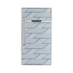 S.T.Dupont 都彭 Monogram 1872 Biggy 漆面打火機-灰色x銀(025080), , large