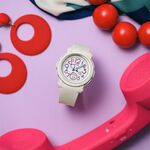 CASIO 卡西歐 BABY-G 復古電話設計女錶-象牙白 BGA-290PA-7A, , large