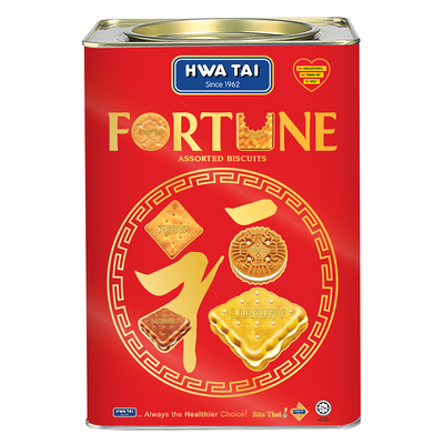 華大福什錦餅乾桶