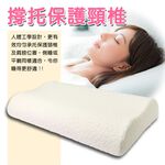 GS MALL 台灣製造 一入 透氣釋壓護頸乳膠枕 63x41cm 彈性枕 透氣枕 乳膠枕 護頸枕 釋壓枕 枕頭, , large