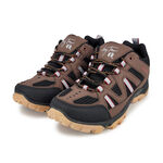 HANG TEN 戶外透氣運動鞋 男運動鞋 男鞋 慢跑鞋 健行 旅遊 吸濕 排汗 輕量 緩震 散熱 減壓 止滑 黑 藍, 咖啡,27, large