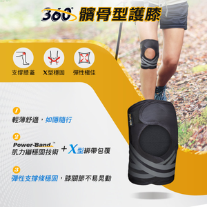 髕骨型護膝-1只(CT-15517)