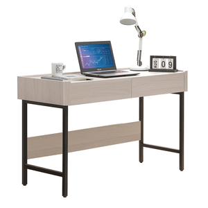 【唯熙傢俱】馬修斯橡木白4尺書桌