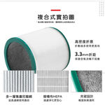 蟎著媽 適用 戴森 Dyson AM11 BP01 TP01 TP02 TP03 空氣清淨機 濾網, , large