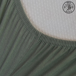 【SOLO Vintage】LCW Home Premium Bed Sheet Green Made in Turkey 100x200x30cm, , large