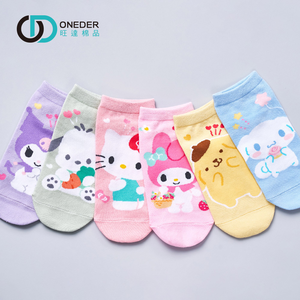 (多款)Sanrio 三麗鷗 耀眼系列童襪【旺達棉品】PC-A503
