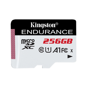 【Kingston】ENDURANCE 256G micro SDXC U1 A1 UHS-I 記憶卡 讀取: 95 MB/s