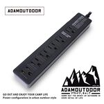 ADAMOUTDOOR六座一切延長線1.8M, , large