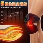 【禾統】溫熱熱敷護膝/黑色/兩支入(熱敷護膝 加熱護膝 溫熱護膝 溫感護膝 護膝), , large