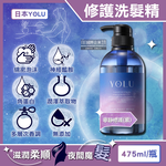 [日日好物]日本YOLU-夜間密集滋潤柔順多層次香氛精華修護洗髮精475ml/瓶(多款可選), , large