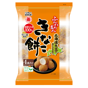 越後名人北海道黃豆粉米果