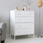 【AOTTO】北歐風80面寬鐵藝四層加高置物收納櫃(AC-7002W), , large