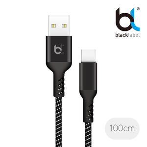 blacklabel BL-72AC1充電傳輸線 AC-1M(黑色)