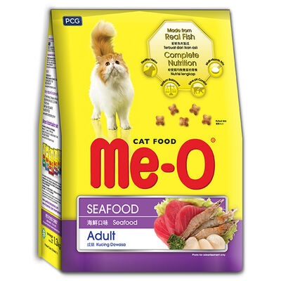 Me-O乾貓糧成貓海鮮1.2Kg