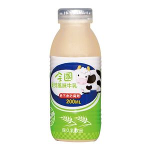 全國麥芽風味牛乳(200ml x 6)