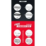 AIWA 愛華 多功能氣炸烤箱 AF-023T 銀色, , large