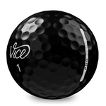 Vice Pro Plus Golf Balls - Black (12/DZ), , large