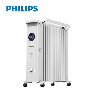 【Philips 飛利浦】12片新式寬片油燈葉片式取暖機/電暖器-可遙控(AHR3144YS)