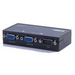 昌運監視器 HANWELL VS-201A 影音訊號分配器 最遠可達65公尺 VGA1入2出 (以新款VS12出貨), , large