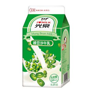 光泉調味乳飲品-綠豆沙牛乳-400ml到貨效期約6-8天