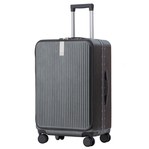 【BATOLON寶龍 】全新福利品 20/25/29吋 寰宇世界開式開合95%PC防爆拉鍊鋁框硬殼箱/行李箱 (7色任選)