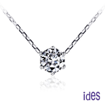 [ides愛蒂思] 情人送禮 特價GIA證50分D/SI1八心八箭極優3VG車工鑽石項鍊/六爪2選1（限3件）, , large