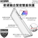 GCOMM Galaxy Note 10 晶透軍規防摔殼 Crystal Fusion, , large