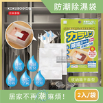 [日日好物]日本KOKUBO小久保-可重複使用抽屜衣櫃防潮除濕袋1袋(多款可選), , large