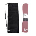 NIKE YOGA MAT 雙面瑜珈墊 4MM 隔音墊 訓練墊 運動墊 雙面可用 輕巧 便攜 穩定 止滑 黑 藕紅 粉橘, , large