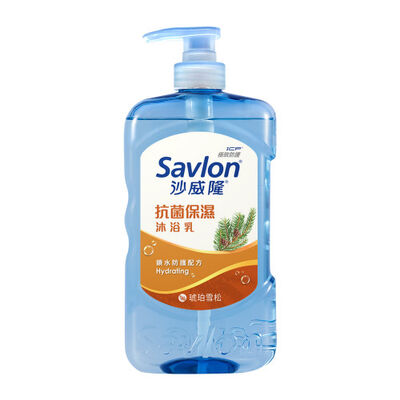 沙威隆抗菌保濕沐浴乳-琥珀雪松