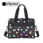 LeSportsac Everyday Sm Satchel 旅行包 日常兩用包/ 漂浮氣球 黑色, , large