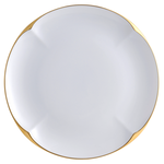 LEGLE Ruyi Round Plate - Gold Rim 18.5cm, , large