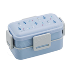 【百科良品】日本製 冰雪奇緣 雪寶 雙層便當盒 抗菌加工Ag+ 600ML(日本境內版), , large