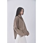 (XL) chemi韓牌排扣綠色長袖上衣二手衣, , large