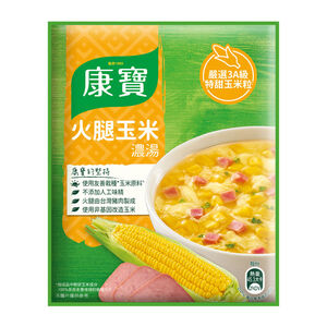 康寶濃湯自然原味火腿玉米49.7g