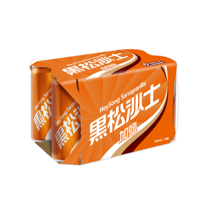 黑松加鹽沙士330mlx6