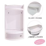 【雙手萬能】浴室壁掛防水收納架 (置物櫃/收納櫃/瓶罐架), , large