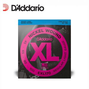 Daddario EXL170 4弦貝斯弦 45-100 【敦煌樂器】