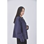 (L) champion連帽藍色外套二手衣, , large