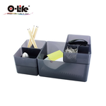 【O-Life】B-014 stacking storage box-red 5-piece set, , large