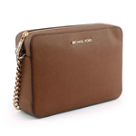Michael Kors 金字logo方形鏈帶斜背包/焦糖, , large