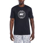 NIKE SWIM 男短袖防曬衣 男款短袖 上衣 防曬 夏天 NESSE476 24SS 【樂買網】, , large