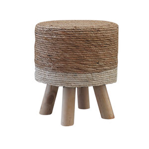 rattan round stool